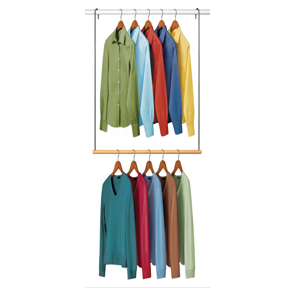 Double Hang Clothes Closet