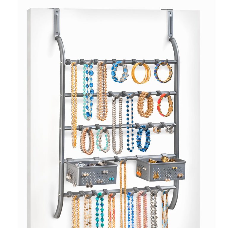 Fresh Look at 144702 Over Door Or Wall Mount Jewelry Organizer