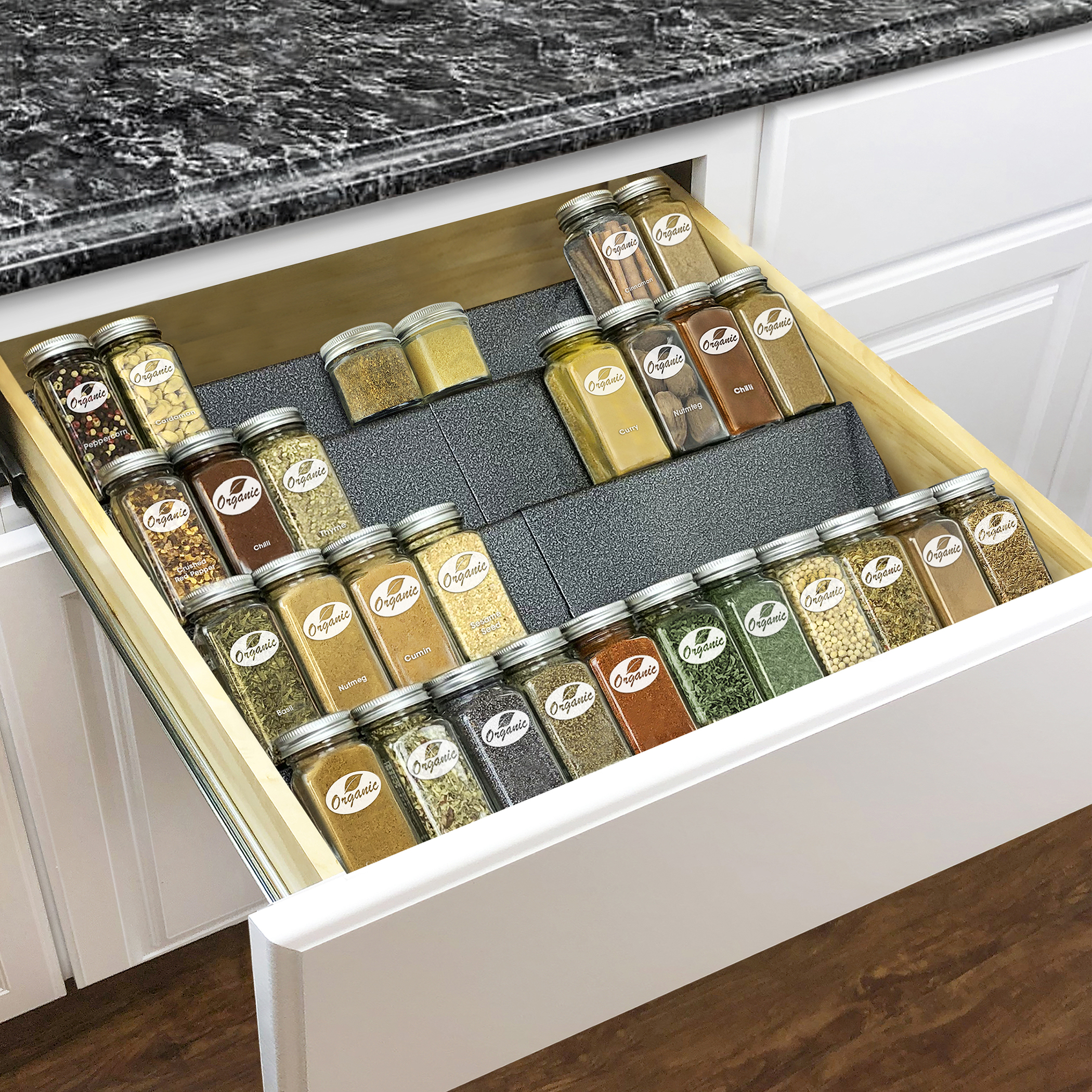 430421 Professional Roll Out Spice Organizer - Lynk Inc